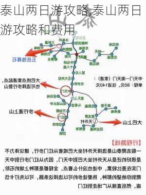 泰山两日游攻略,泰山两日游攻略和费用