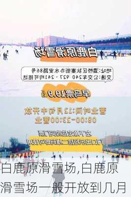 白鹿原滑雪场,白鹿原滑雪场一般开放到几月